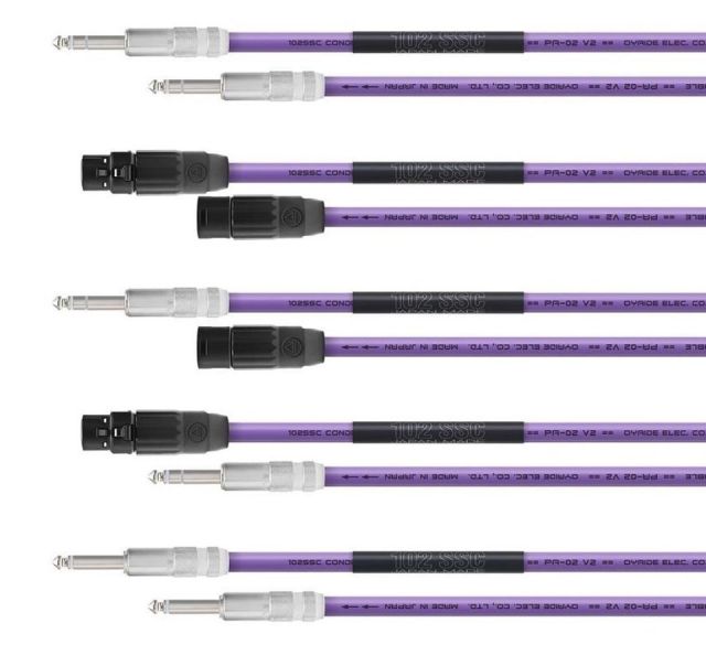 PA-02 Series by NEO
informative, quick-response, and provide a wide frequency range for high quality sound recording.
“PA-02 V2 series” fulfills the demands of sound engineers, producers, players and all sound creators who pursue higher quality in the recording studio.
PA-02 V2 carries a low-noise, clean, high sensitivity, wide range signal. Special noise protection and vibration damping properties of the cable reduce signal loss and distortion.